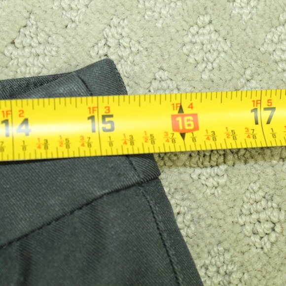 Oobe Women's Chino Low Rise Straight Leg Pant Grey Sz 6(30) X31" - Picture 4 of 6